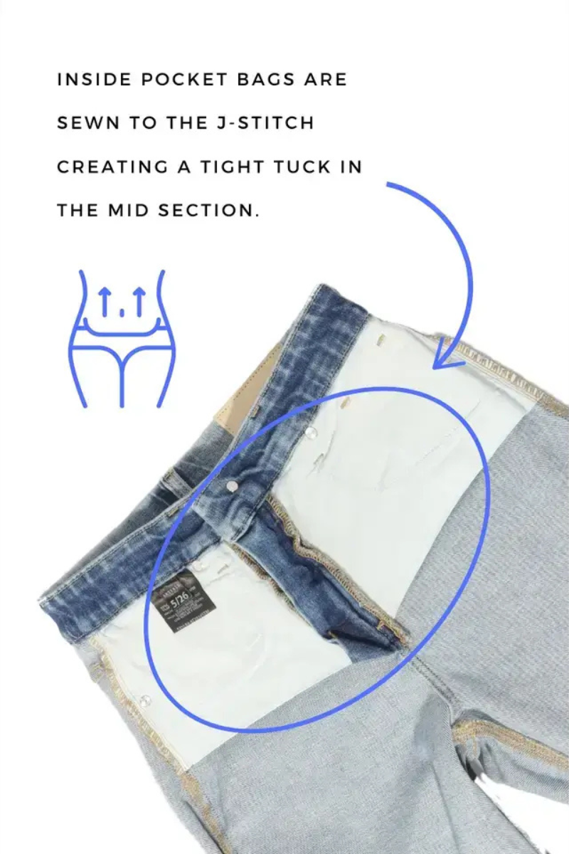 Tummy Control High Rise Relaxed Holly Flare Jeans