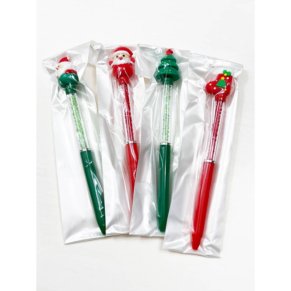 Christmas Theme Gem Ball Point Pen