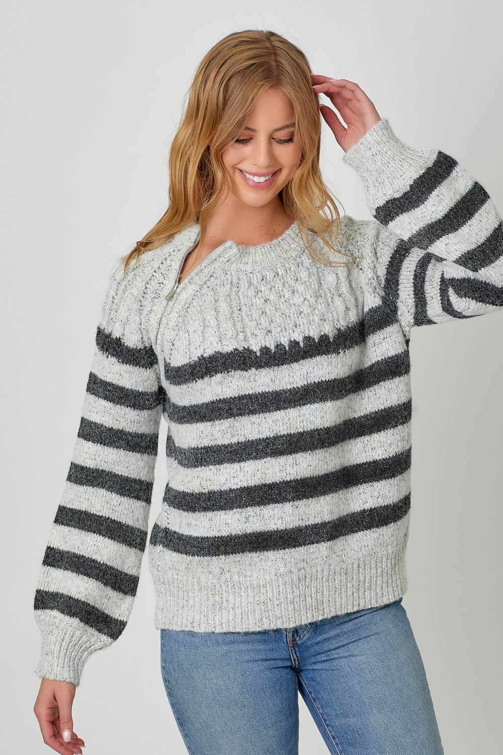 Stripe Pullover Sweater