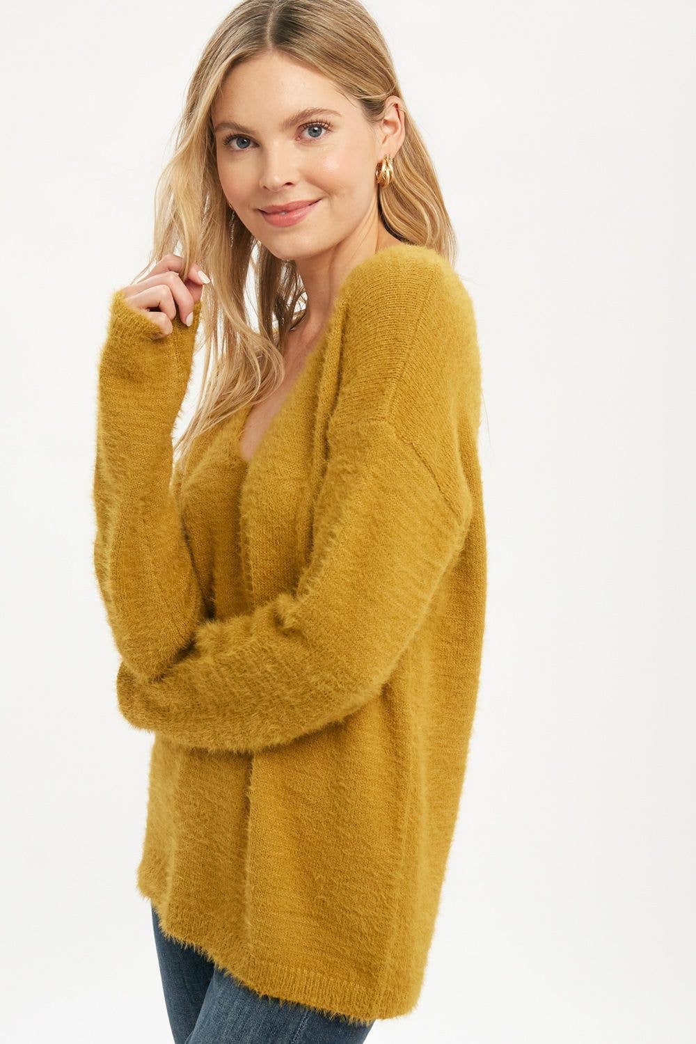 19600 Soft V-Neck Sweater