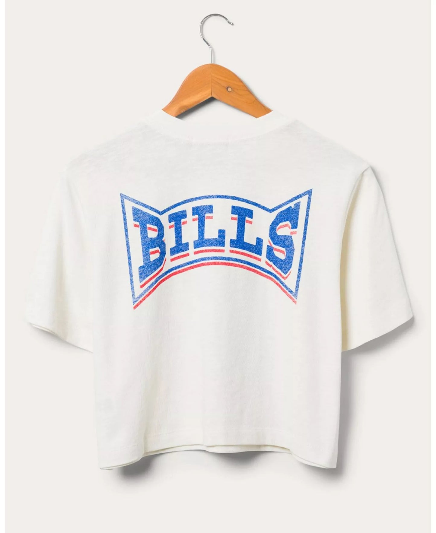 Buffalo Bills mock neck crop tee