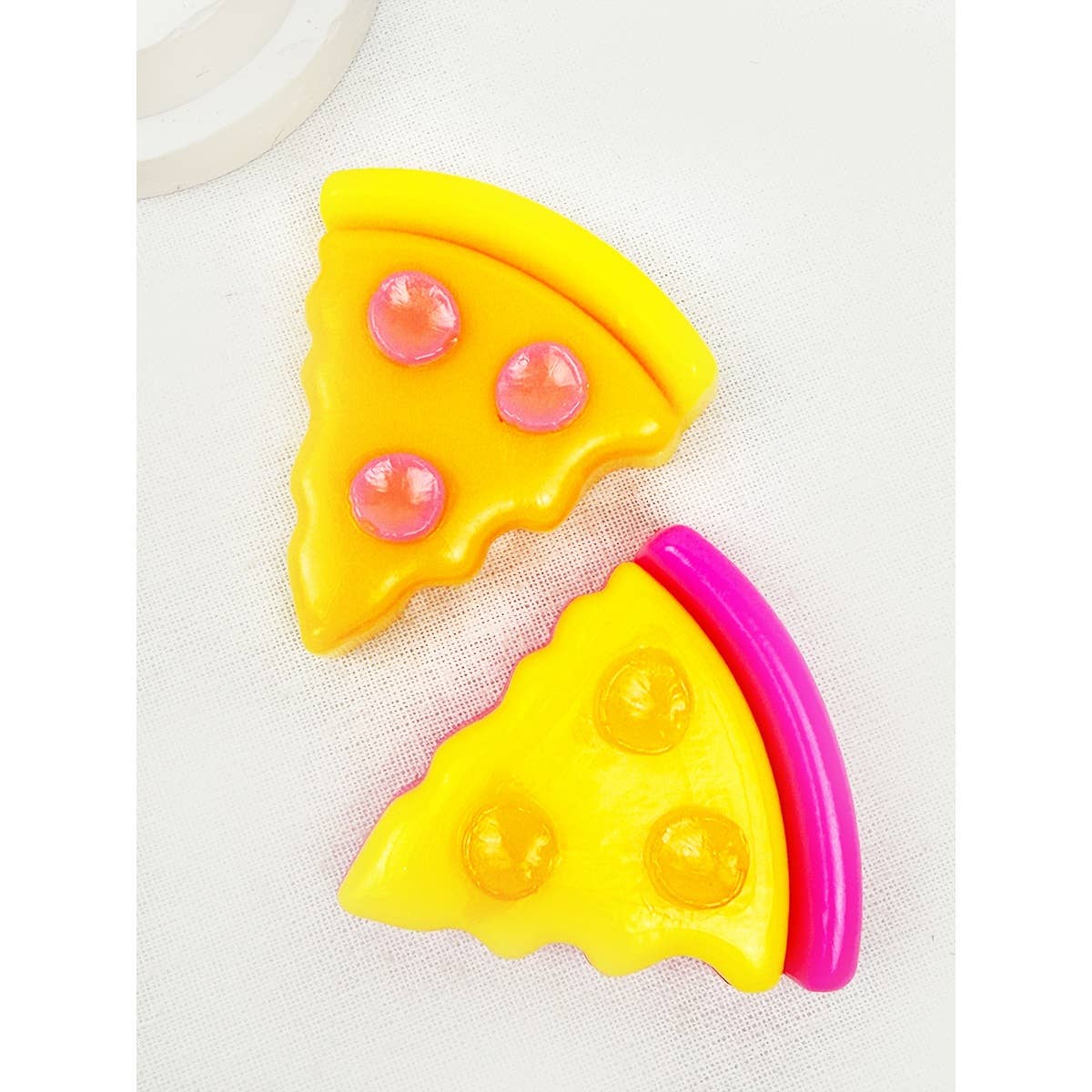 Jelly Like Pizza Pinch Squishy Toy