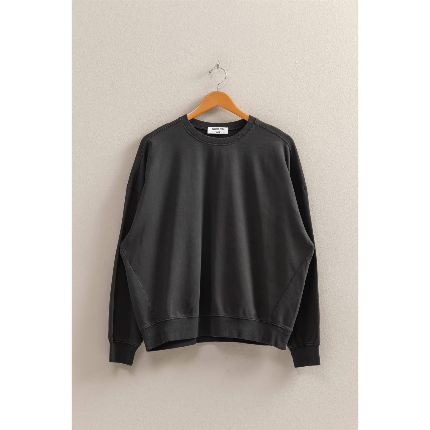 Warm Long Sleeve French Terry Sweatshirt