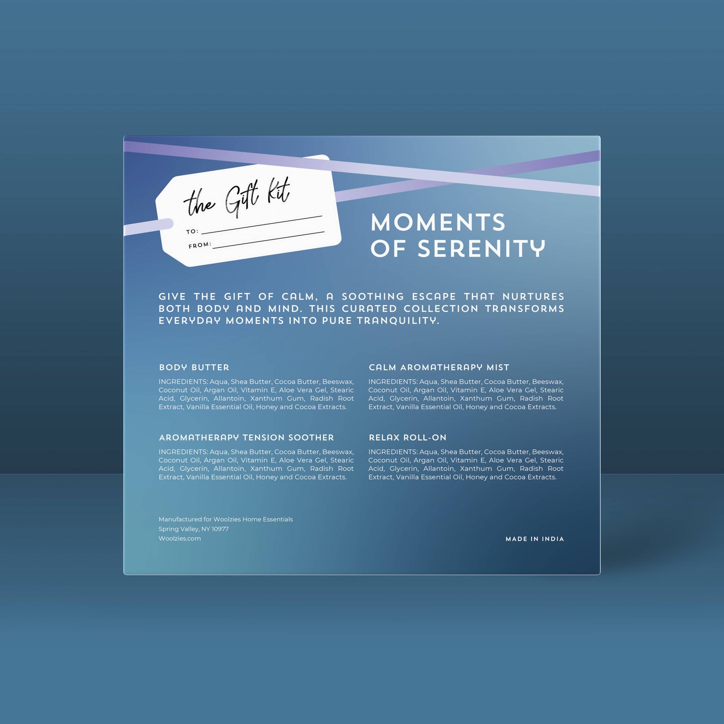 Moments of Serenity Gift Kit – 4 Piece Collection