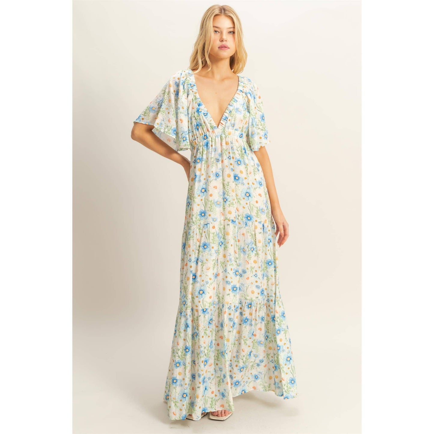 Wild Bloom Maxi dress