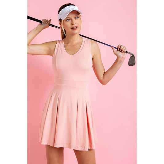 Golf dress with shorts