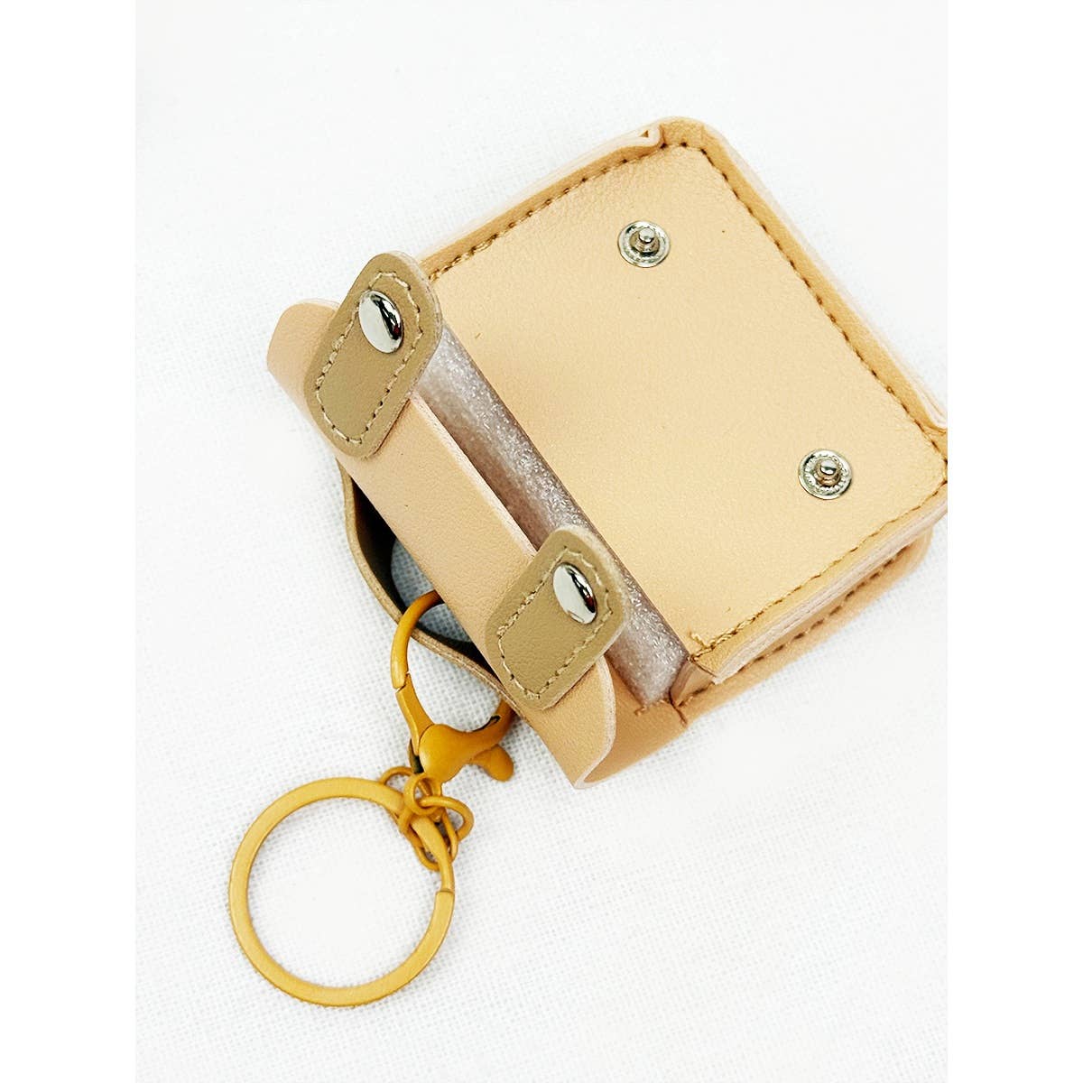 PU Leather Mini Coin Bag Key Chain