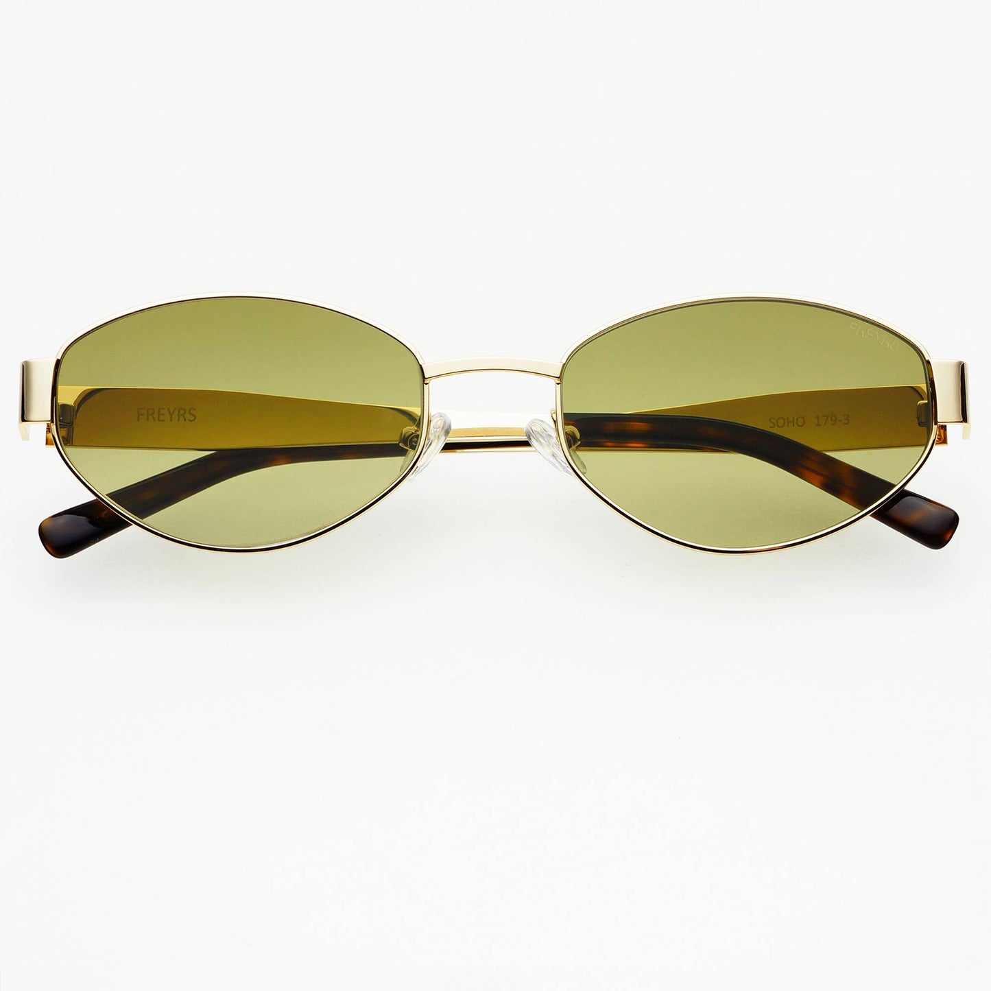 Soho Womens Oval Sunglasses