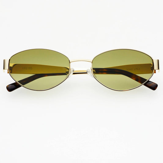 Soho Womens Oval Sunglasses
