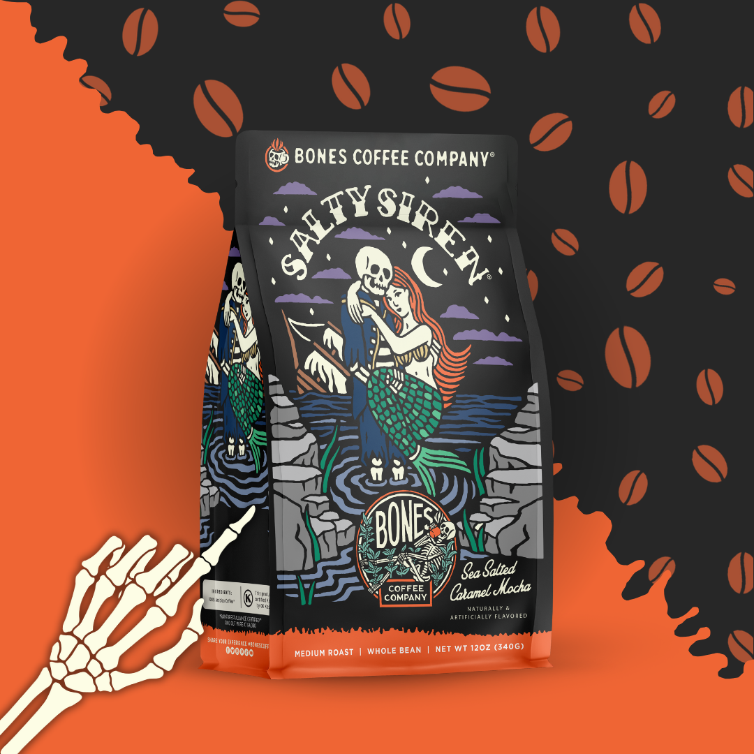 Salty Siren Flavored Coffee | 12oz | Whole Bean & Ground