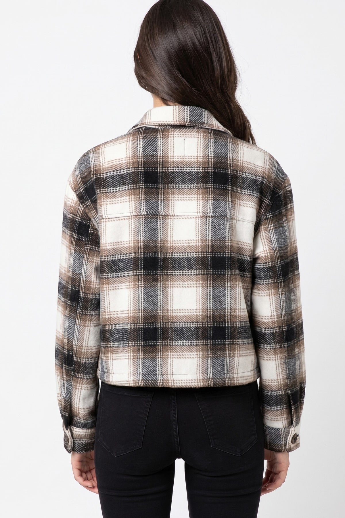 plaid jacket