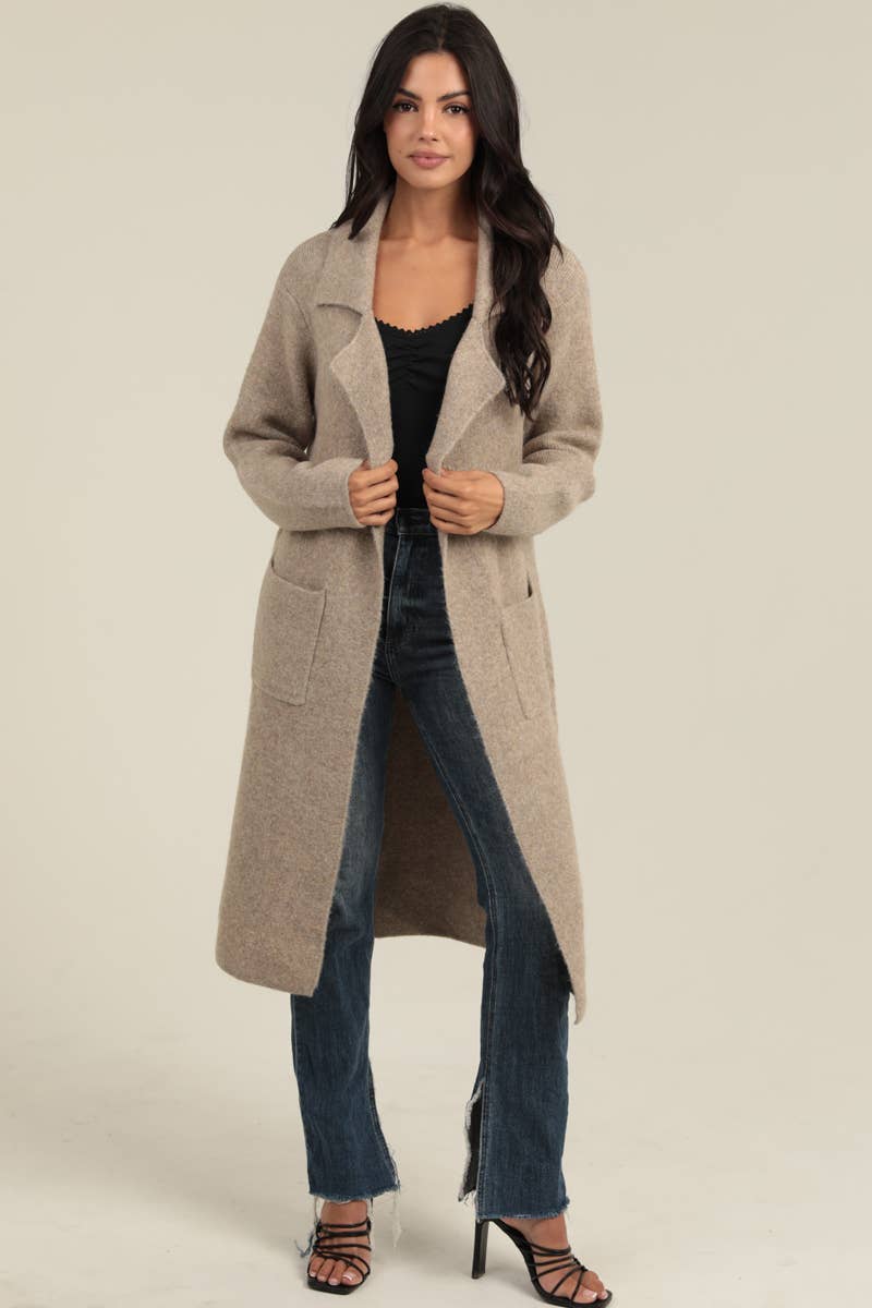 Trench Cardigan