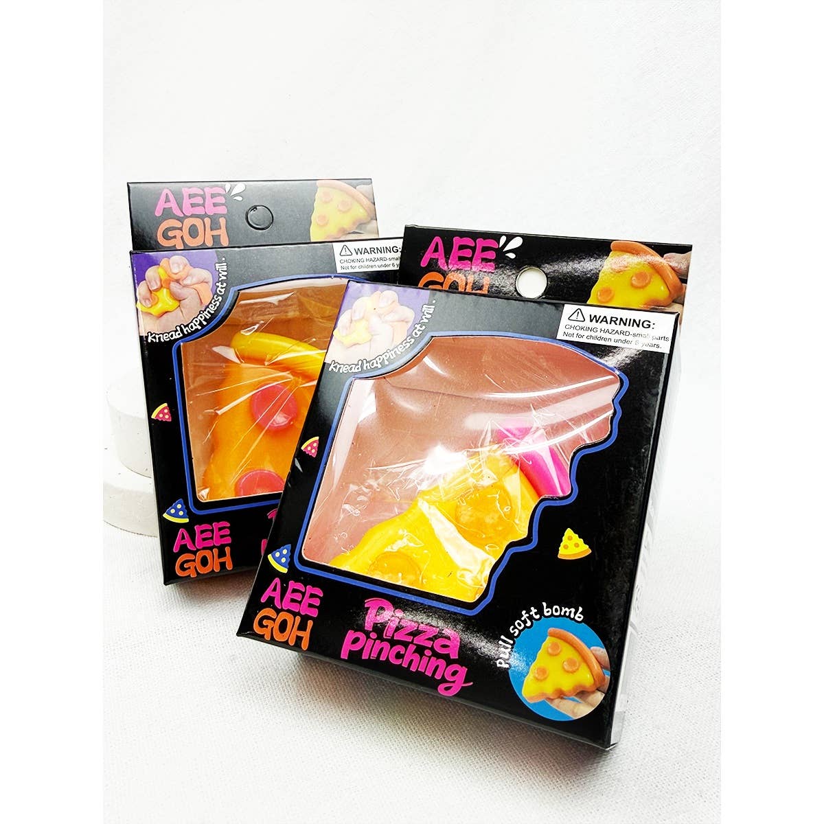 Jelly Like Pizza Pinch Squishy Toy