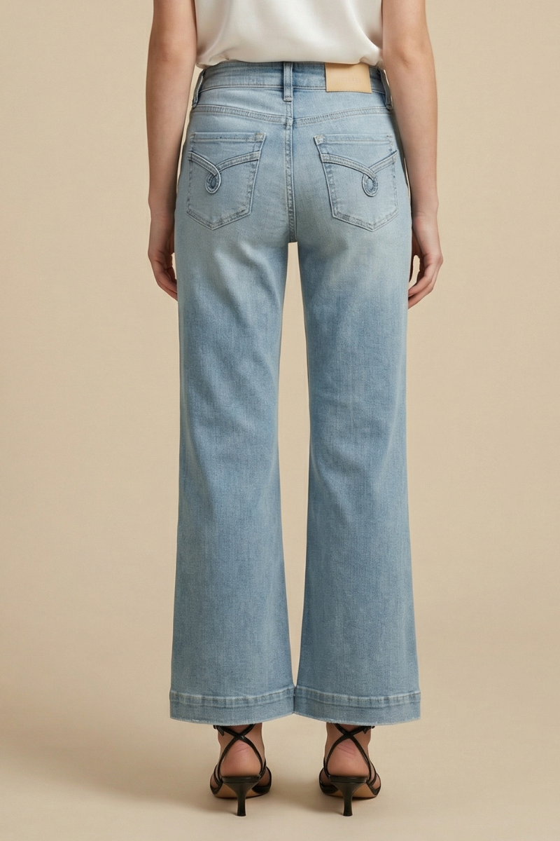 Tummy Control High Rise Relaxed Holly Flare Jeans