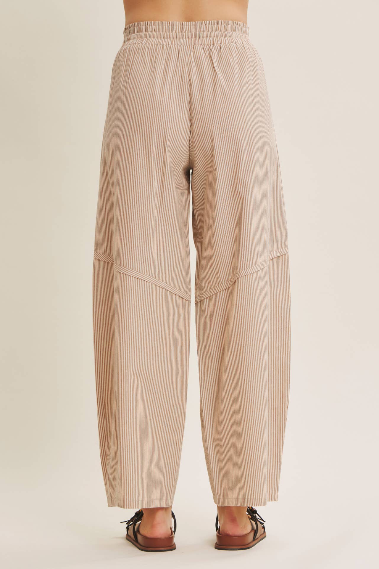 Barrel stripe pant