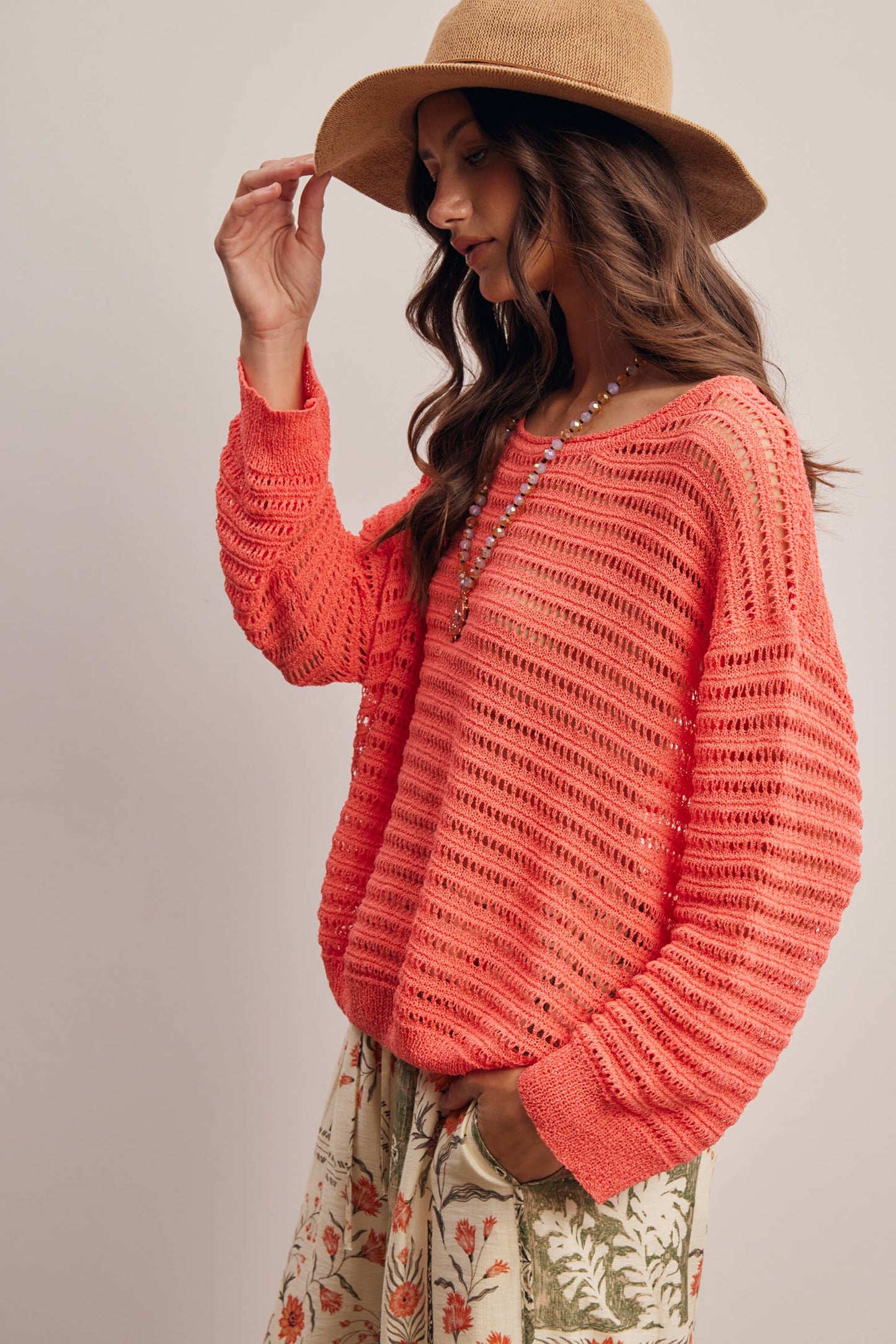 Stripe Sweater Top