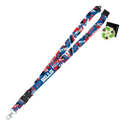 Buffalo Bills Sustainable Shattered Lanyard