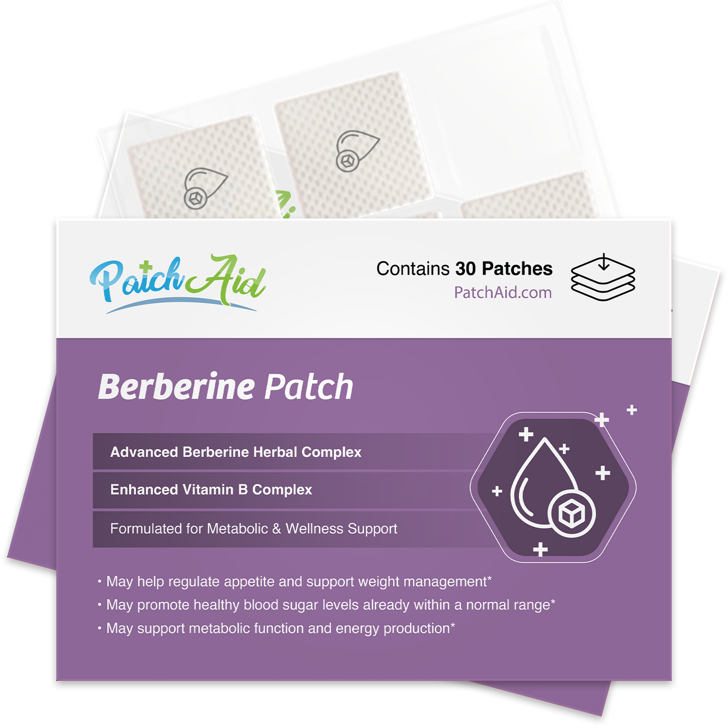 Berberine Patch – GLP-1 Support & Appetite Control