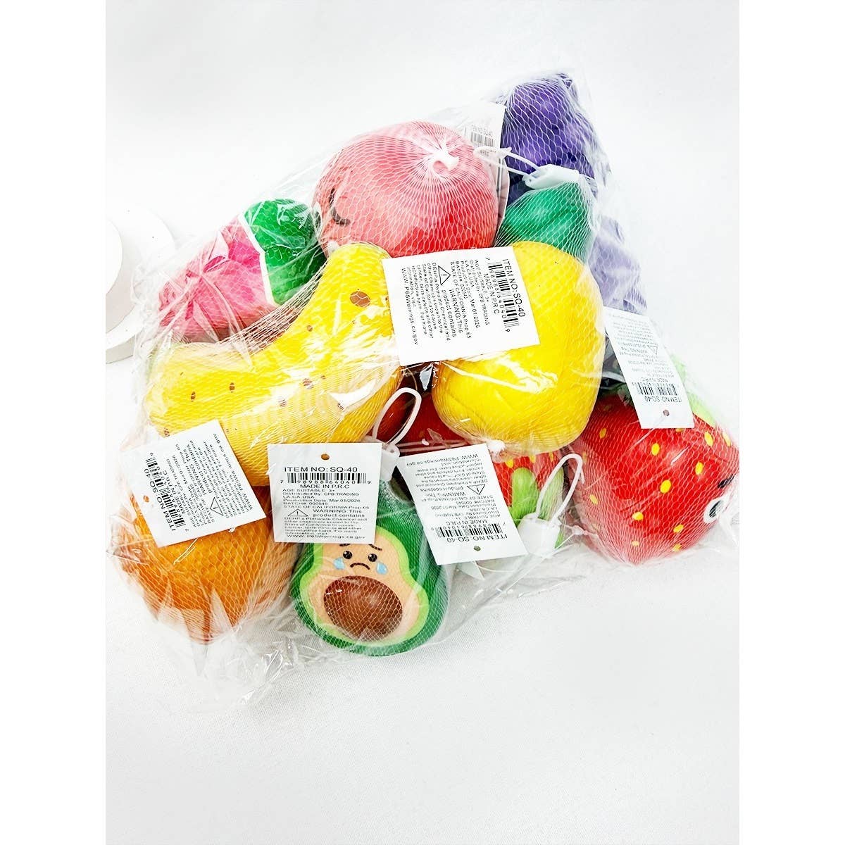Slow Rising Fruit Collection Squishy Toy