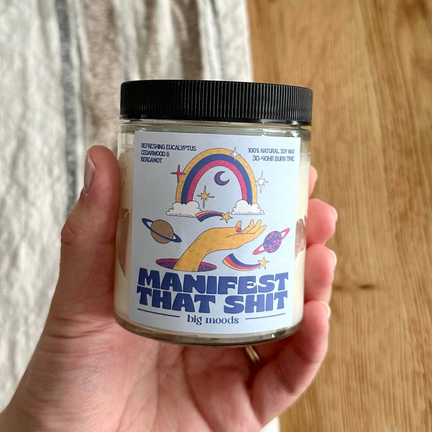 "Manifest That Shit" - 5oz Soy Candle