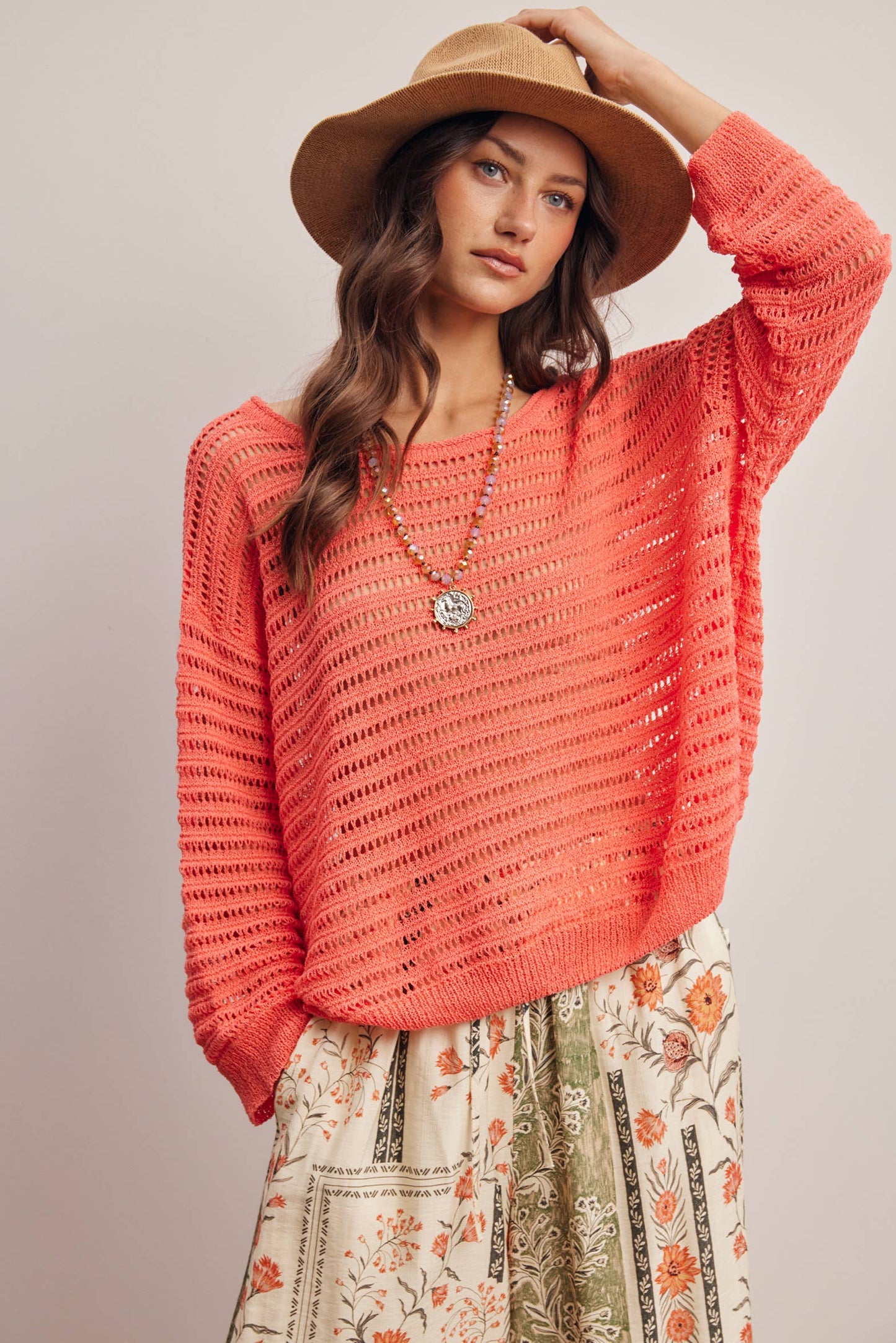 Stripe Sweater Top
