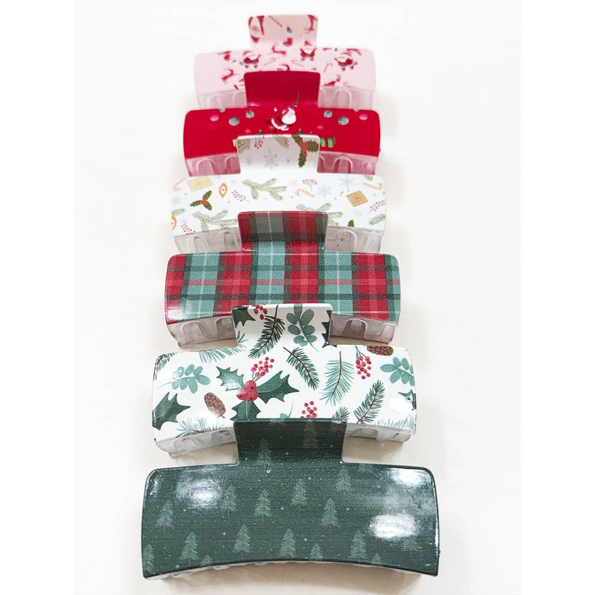 Christmas Vintage Hair Claw