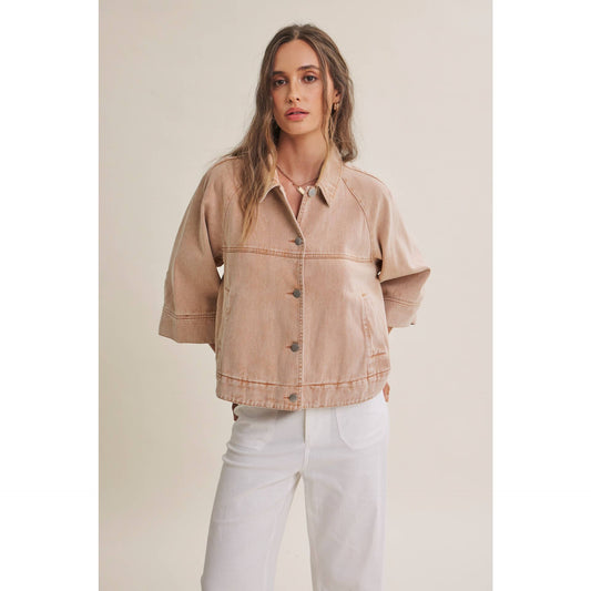 Cotton twill jacket