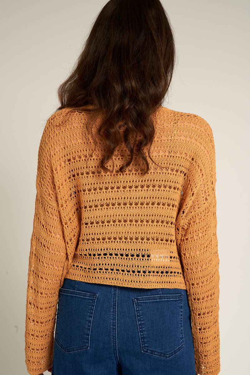 Marigold Crotchet Top