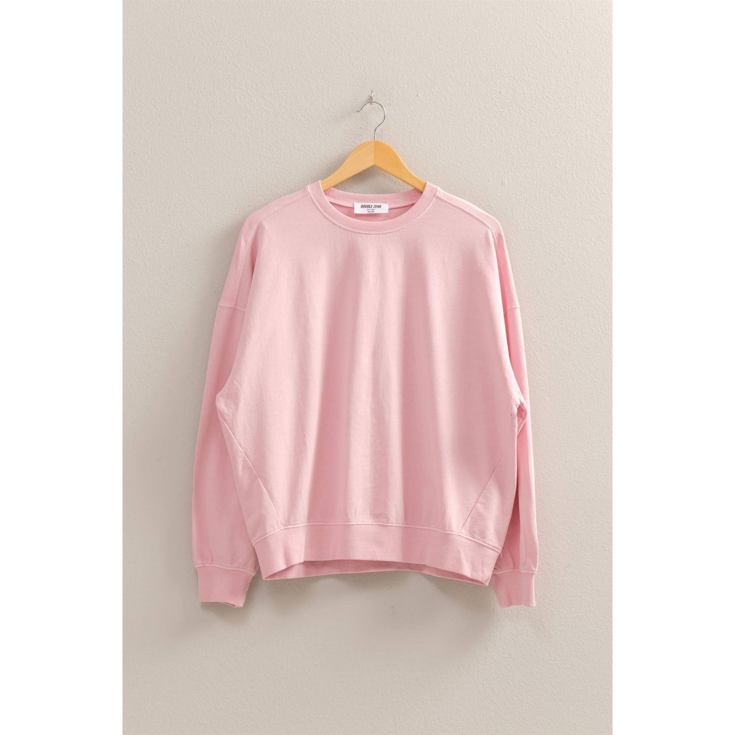 Warm Long Sleeve French Terry Sweatshirt