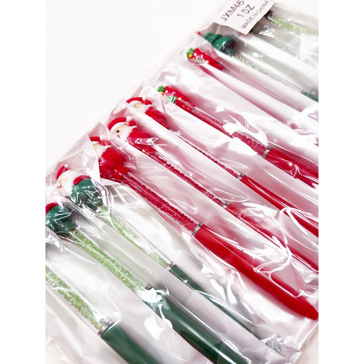 Christmas Theme Gem Ball Point Pen