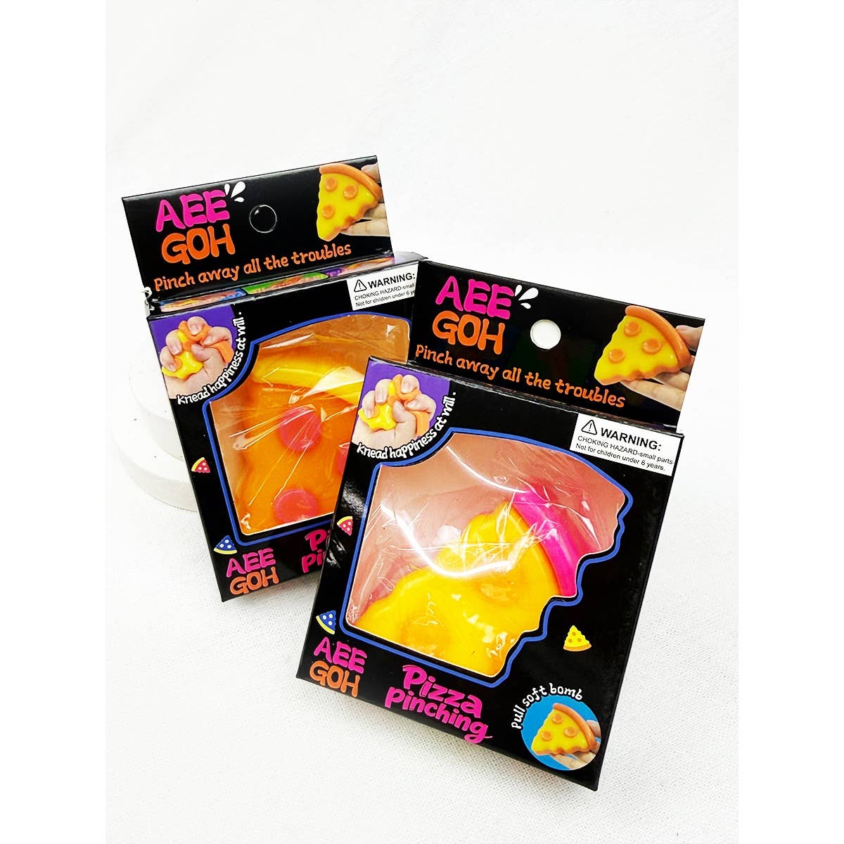 Jelly Like Pizza Pinch Squishy Toy