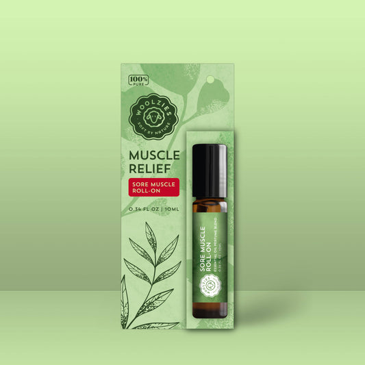 Muscle Roll-On – Cooling Comfort Blend for Sore Muscles – 10