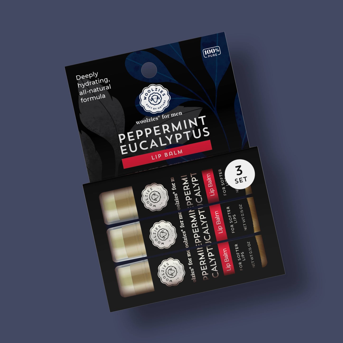 Peppermint - Eucalyptus Lip Balm