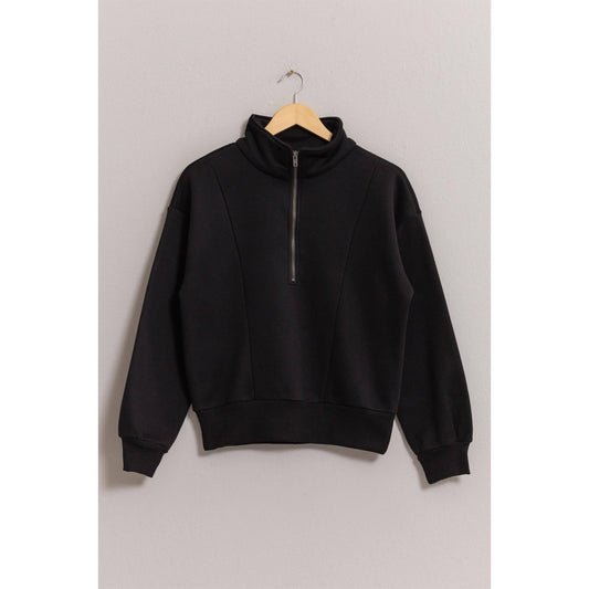 Half Zip Sweatshirt