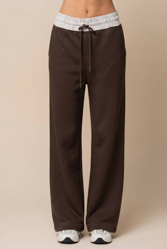 Color Block Straight Leg pants
