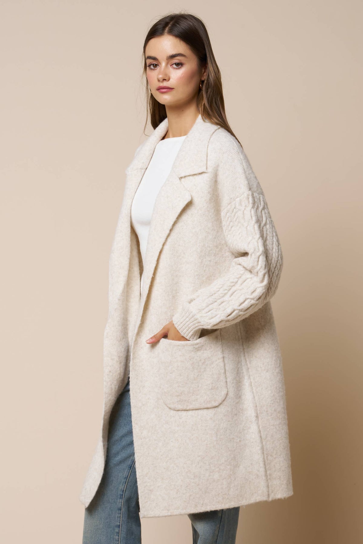 Cable Sleeve LonglineCoat