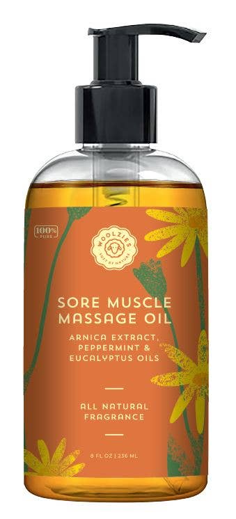 Sore Muscle Massage Arnica Oil 8oz