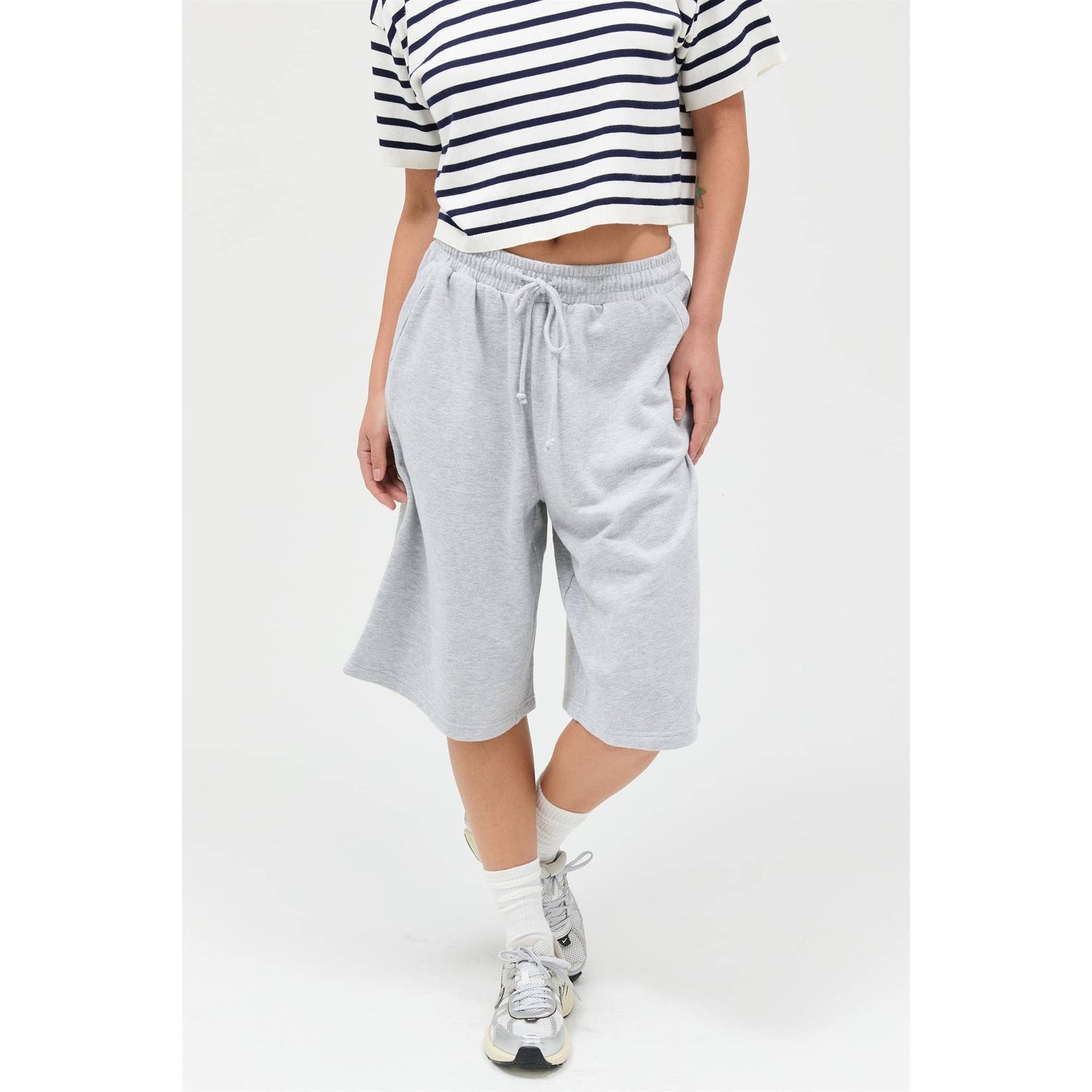 French Terry Bermuda Shorts