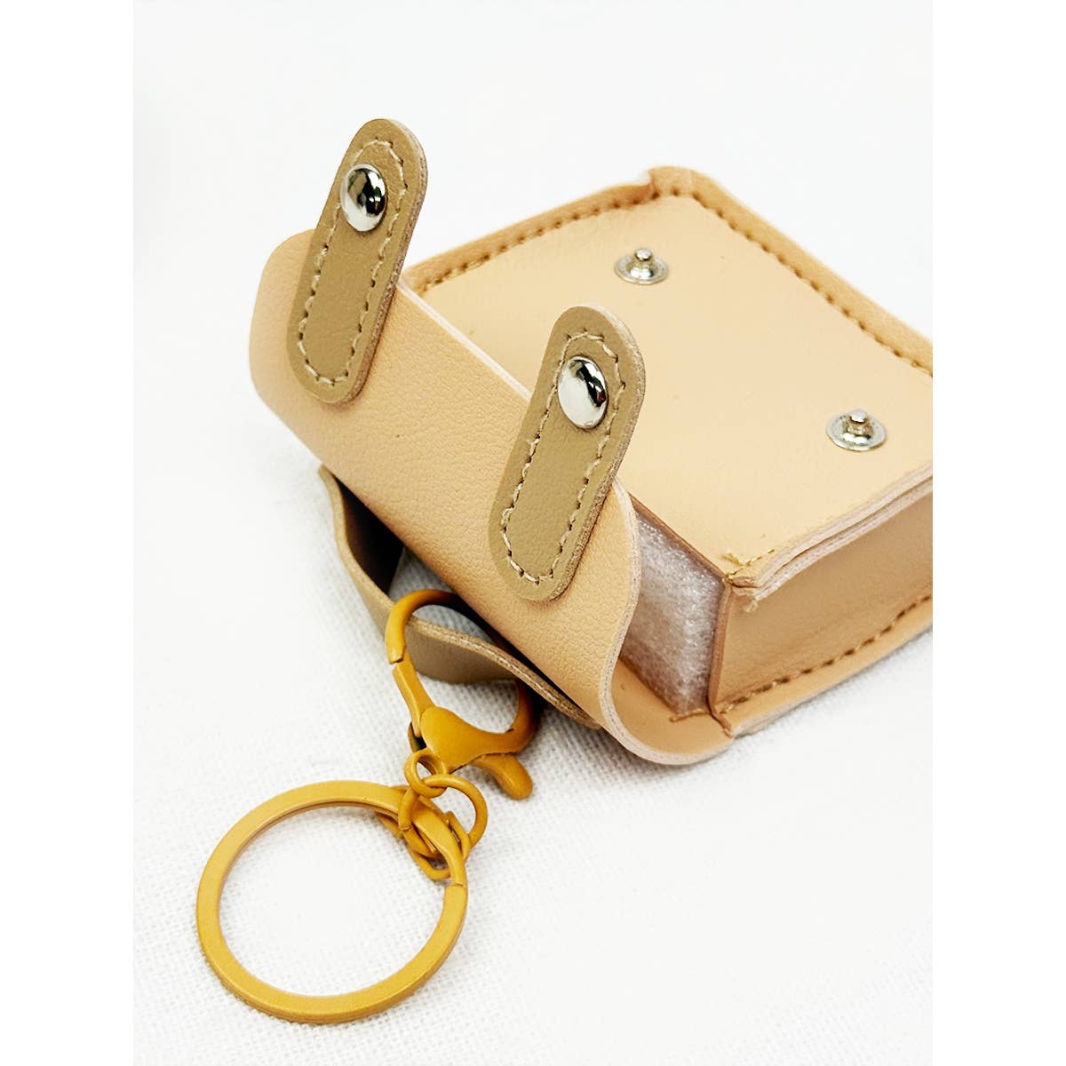 PU Leather Mini Coin Bag Key Chain