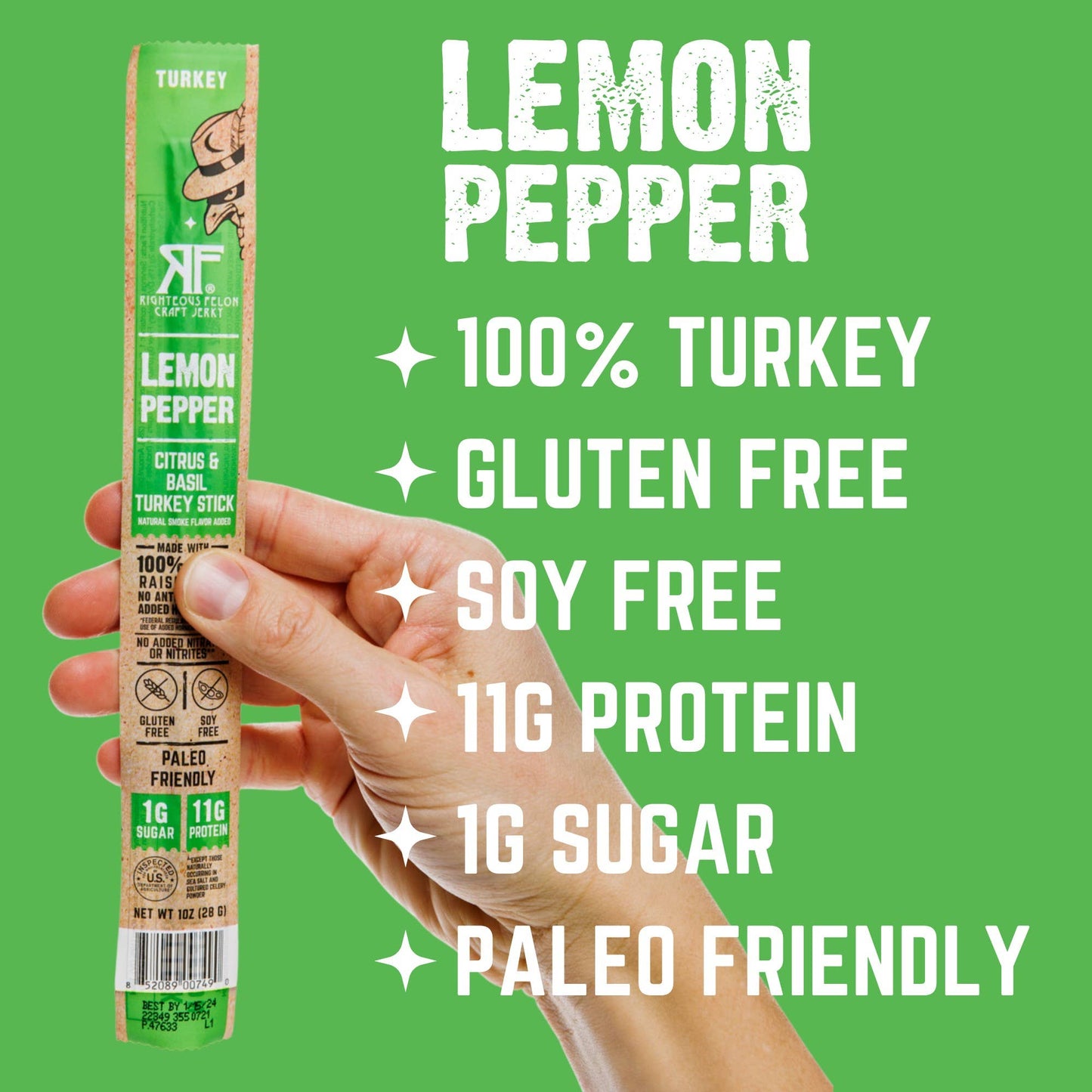 NEW Lemon Pepper Turkey Stick