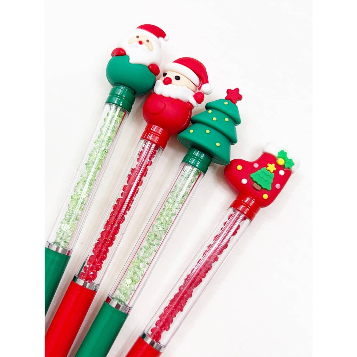 Christmas Theme Gem Ball Point Pen
