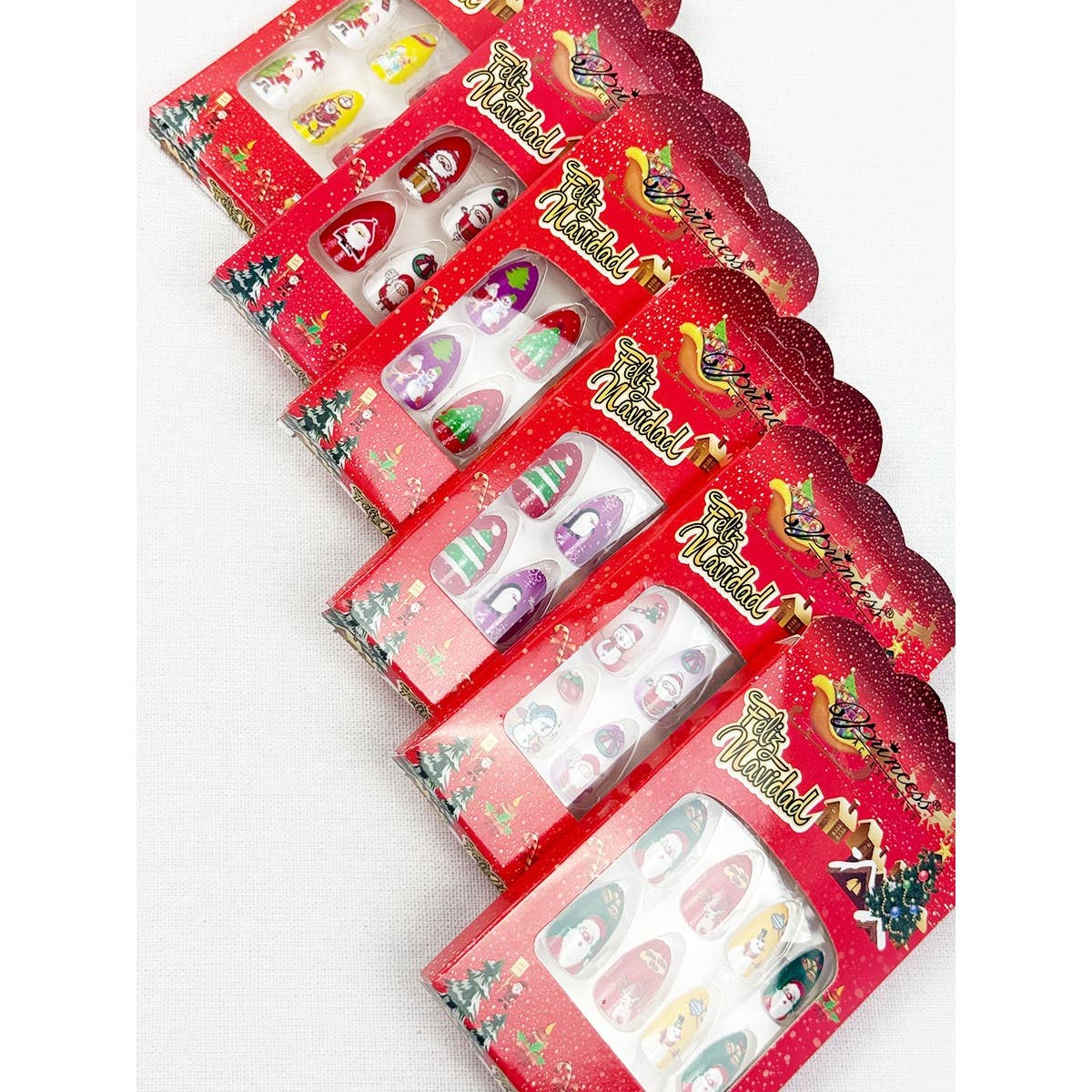 Christmas Theme Nails Set