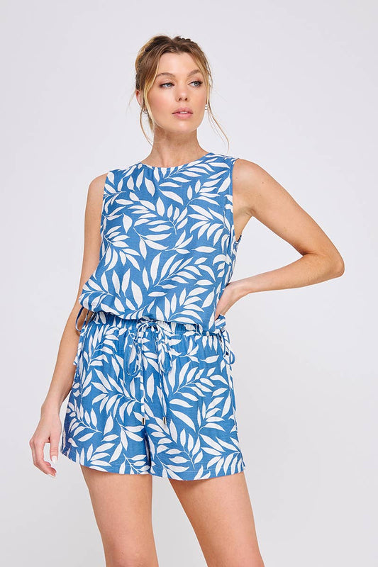 Floral printed tank