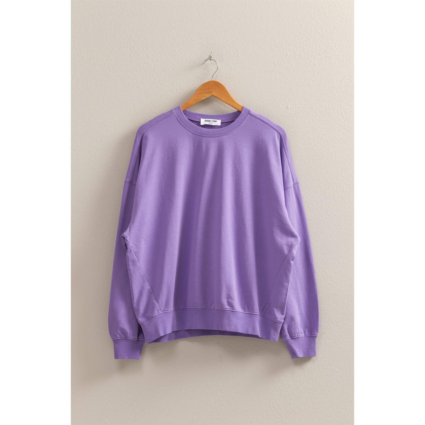 Warm Long Sleeve French Terry Sweatshirt