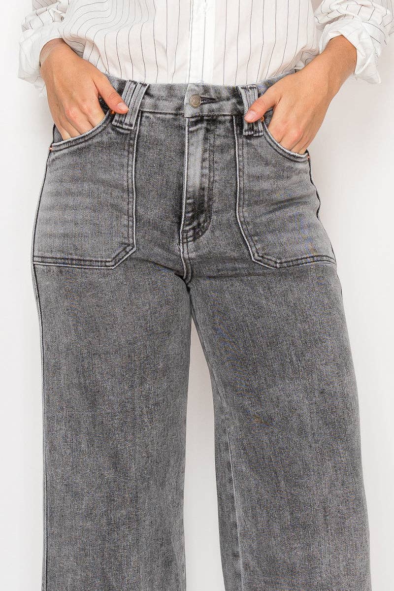 High Rise the Perfect Palazzo Jeans