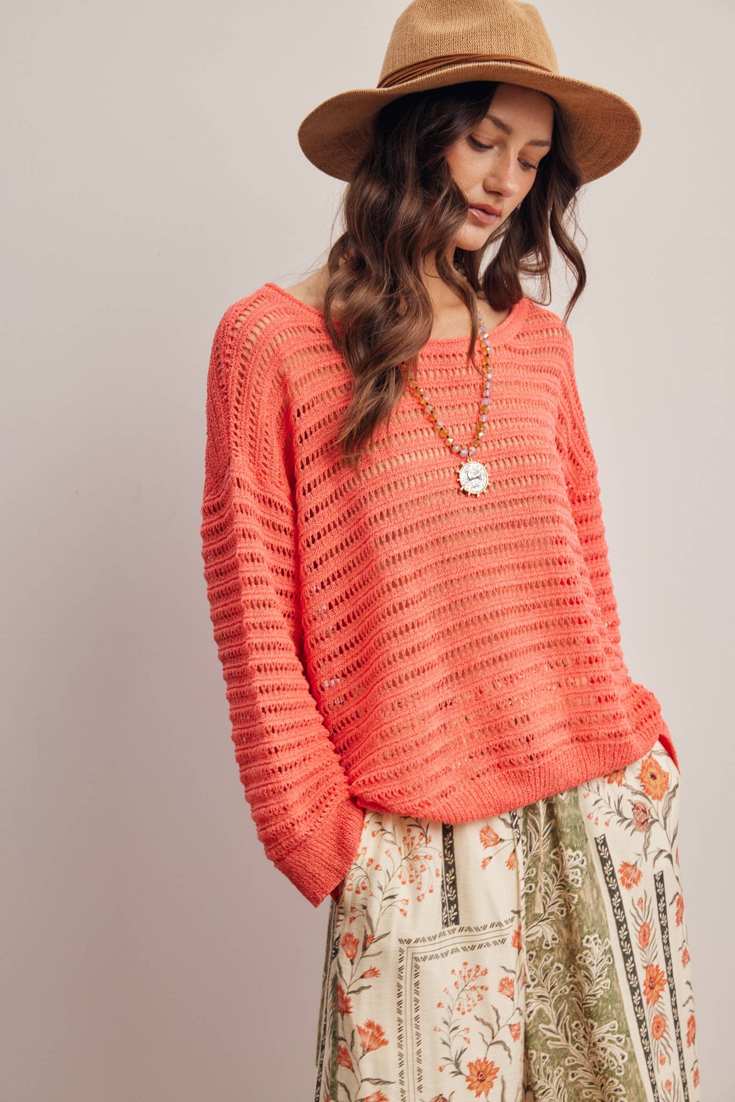 Stripe Sweater Top
