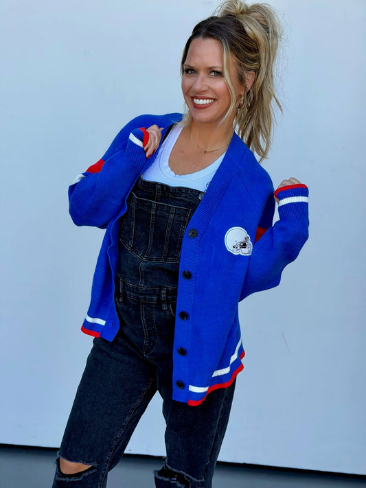 Buffalo Kickoff Varsity Cardigan