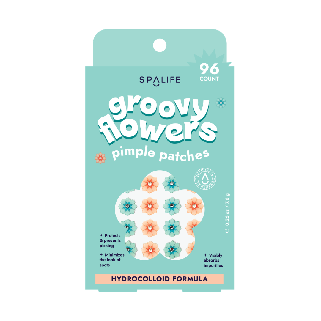 Groovy Flowers Hydrocolloid Pimple Patches