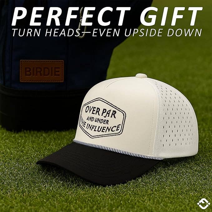 Laser Cut Golf Rope Cap - Over Par & Under the Influence