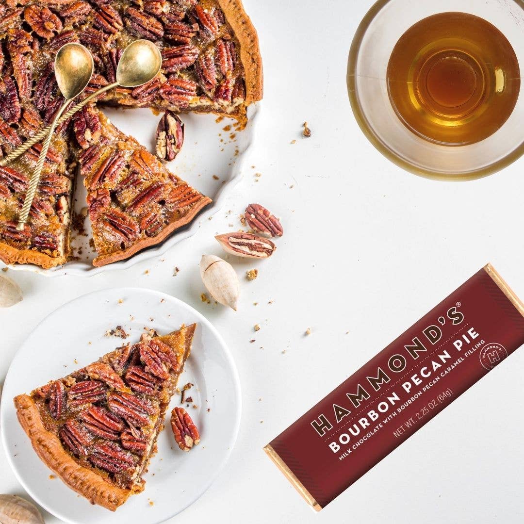 Candy Bar - Milk Chocolate - Bourbon Pecan Pie - 2.25 oz